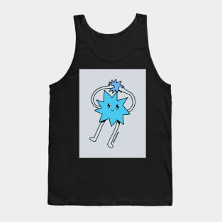 Silly Little Guy | Blue Version Tank Top